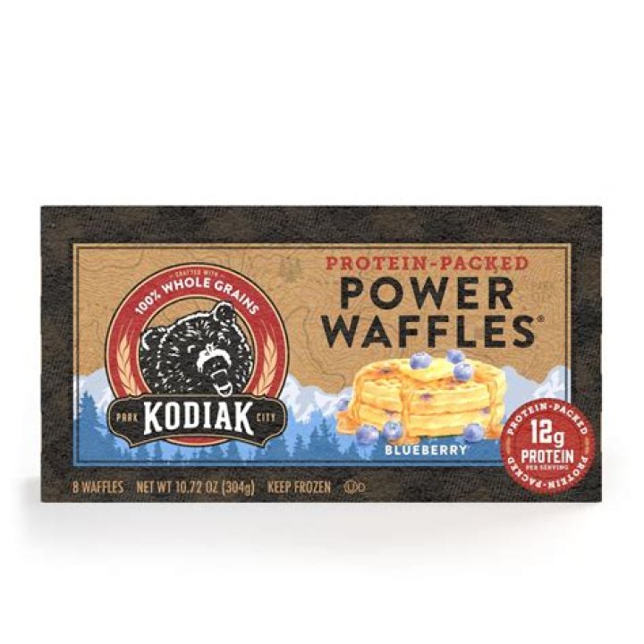 Can I microwave Kodiak frozen waffles?