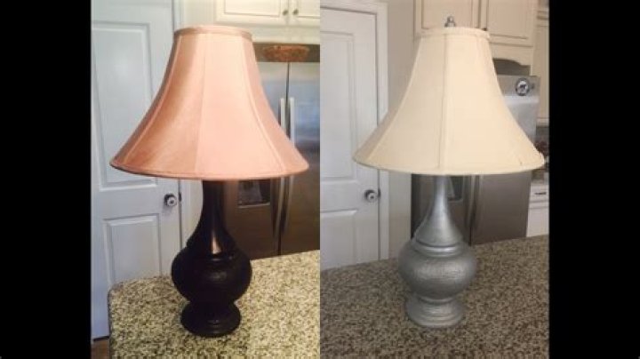 Can you use chalk paint on lamp shades?