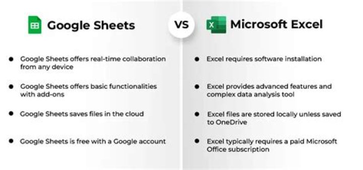 Do companies use Excel or Google Sheets?