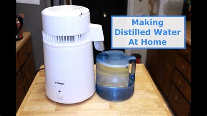 How do I make distilled water for my humidifier?