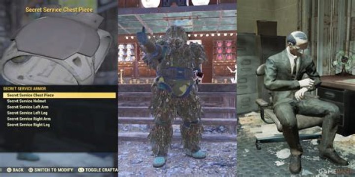 How do you get the power armor from the Secret Service?