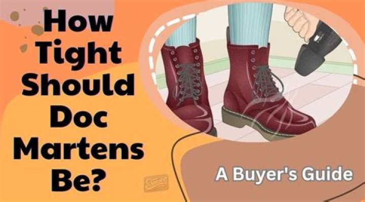 How tight should Doc Martens be?