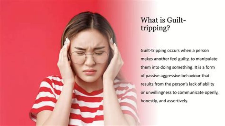 Is guilt tripping a form of abuse?
