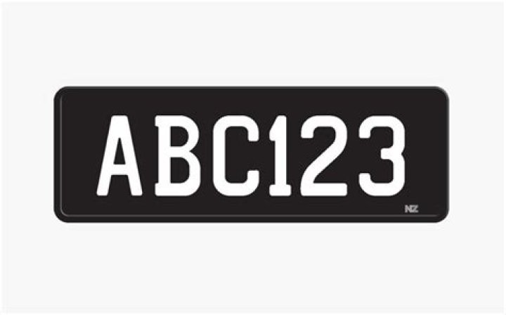 Is it illegal to have a small number plate?