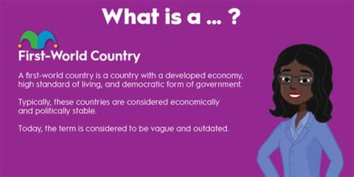 Is Japan a first-world country?