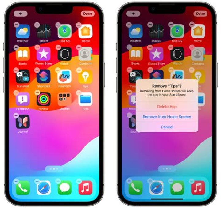 What happens when you reset your iPhone home screen layout?