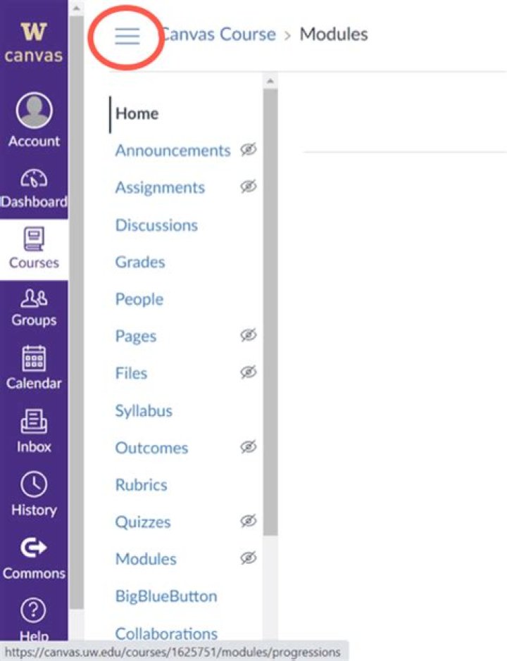 What Is course navigation on canvas?