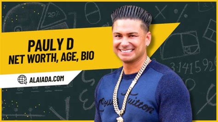 What is Pauly D net worth?