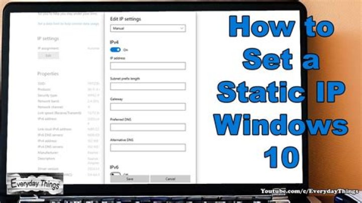 What should I set my static IP to?